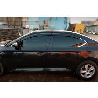 Vindafvisere SD (4 stk., Sunplex Sport) Skoda Superb 2015–2024 foto 4