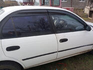 Toyota Corolla 1993–1998 Vindafvisere til vinduer (4 stk., Sunplex Sport) foto 2