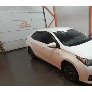 Vindafvisere til vinduer (4 stk., Sunplex Sport) Toyota Corolla 2013–2019 foto 3