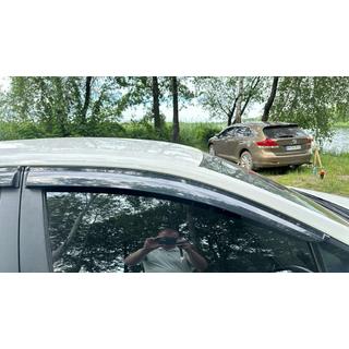 Vindafvisere til vinduer (4 stk., Sunplex Sport) Toyota Corolla 2019– foto 3