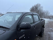 Toyota Hilux 2006–2015 Vindafvisere til vinduer (4 stk., Sunplex Sport) foto 5