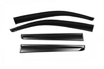 Toyota Hilux 2006–2015 Vindafvisere til vinduer (4 stk., Sunplex Sport) foto 4