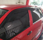 Volkswagen Golf 4 1997–2006 Vindafvisere HB (4 stk., Sunplex Sport) foto 2