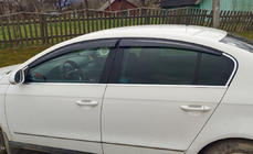 Volkswagen Passat B6 2006–2012 Vindafvisere SD (4 stk., Sunplex Sport) foto 1