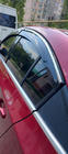 Chevrolet Cruze 2009–2015 Vindafvisere med kromliste (4 stk., Sunplex Chrome) foto 3