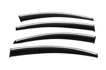 Chevrolet Cruze 2009–2015 Vindafvisere med kromliste (4 stk., Sunplex Chrome) foto 5
