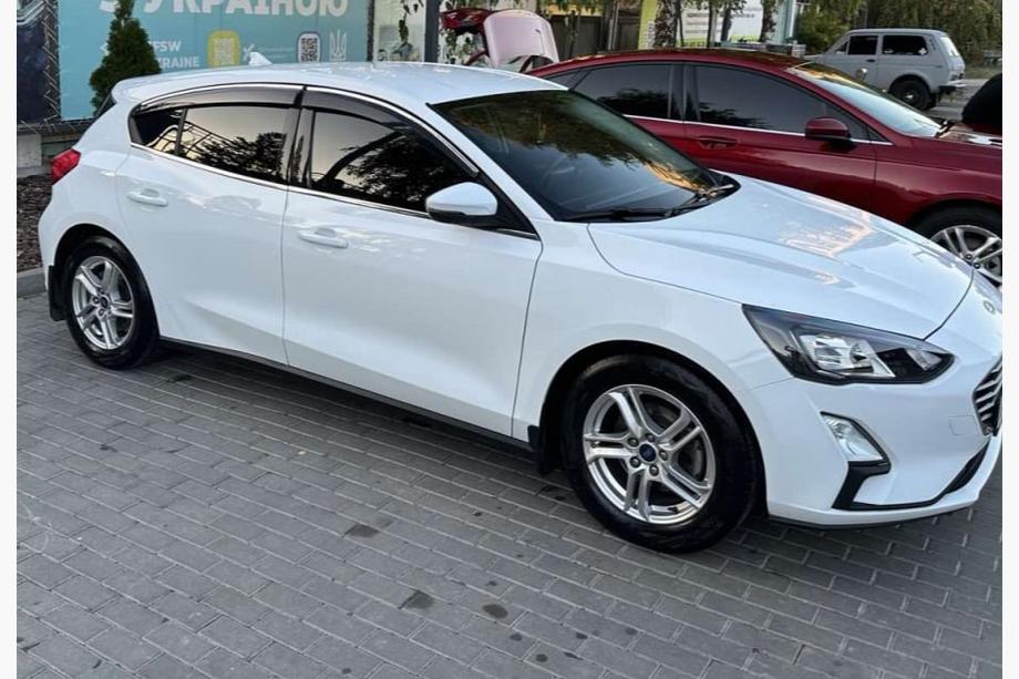 Ford Focus IV 2018– Vindafvisere til sideruder med kromliste HB/SD (4 stk., Sunplex Chrome) Image