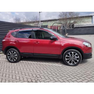 Vindafvisere med kromliste (4 stk., Sunplex Chrome) Nissan Qashqai 2007–2010 foto 4