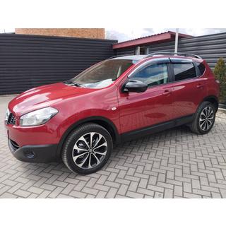 Vindafvisere med kromliste (4 stk., Sunplex Chrome) Nissan Qashqai 2007–2010 foto 3