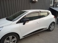 Renault Clio V 2019– Vindafvisere med kromliste (4 stk., Sunplex Chrome) foto 1