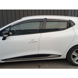 Vindafvisere med kromliste (4 stk., Sunplex Chrome) Renault Clio V 2019– foto 2