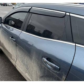Vindafvisere med kromliste (4 stk., Sunplex Chrome) Renault Kadjar 2015–2022 foto 4