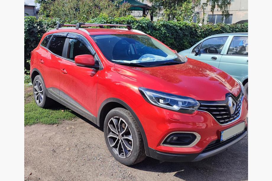 Renault Kadjar 2015–2022 Vindafvisere med kromliste (4 stk., Sunplex Chrome) Foto 7