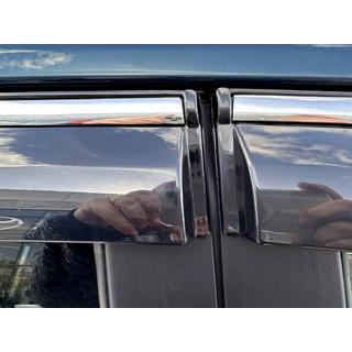 Vindafvisere med kromliste (4 stk., Sunplex Chrome) Toyota Corolla 2019– foto 4
