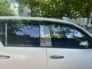 Toyota Hilux 2015– Vindafvisere med kromliste (4 stk., Sunplex Chrome) foto 2