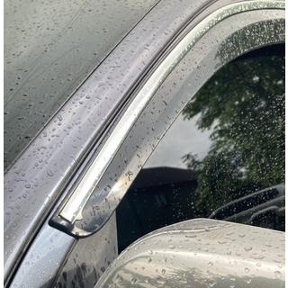 Vindafvisere med kromliste (4 stk., Sunplex Chrome) Toyota Hilux 2015– foto 1