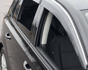 Volkswagen Golf 6 2008–2014 Vindafvisere med kromliste HB (4 stk., Sunplex Chrome) foto 6