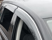 Volkswagen Golf 6 2008–2014 Vindafvisere med kromliste HB (4 stk., Sunplex Chrome) foto 7