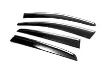 Volkswagen Golf 7/E-Golf 2012–2020 Vindafvisere med kromliste HB (4 stk., Sunplex Chrome) foto 6