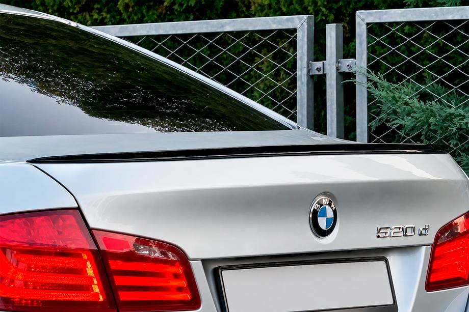 BMW 5-serie F10/F11 2010–2016 Lipspoiler Sunplex (til F10, sort) Foto 3