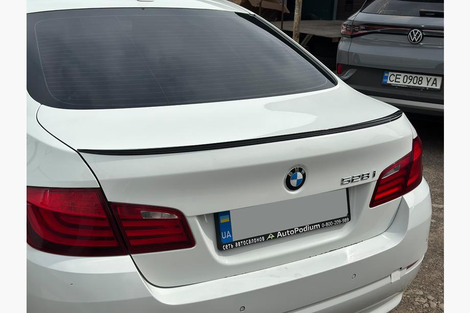 BMW 5-serie F10/F11 2010–2016 Lipspoiler Sunplex (til F10, sort) Foto 14