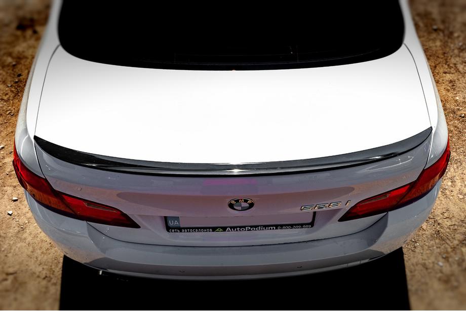 BMW 5-serie F10/F11 2010–2016 Lipspoiler Sunplex (til F10, sort) Foto 9