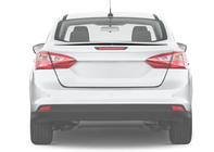 Ford Focus III 2011–2017 Sedan LIP bagspoiler (Sunplex, sort) (107,2 cm x 5,5 cm) foto 5