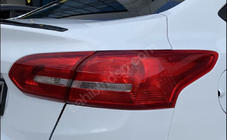 Ford Focus III 2011–2017 Sedan LIP bagspoiler (Sunplex, sort) (107,2 cm x 5,5 cm) foto 3