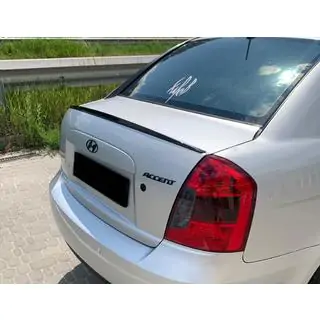 LIP-spoiler (Sunplex, sort) (115,8 cm x 6,3 cm)