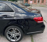 Mercedes E-class W212 2009–2016 LIP-spoiler (Sunplex, sort) (130,5 cm x 5,8 cm) foto 5