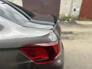 Peugeot 301 2012– Læbespoiler (Sunplex, sort) (118,5 cm x 5,5 cm) foto 3