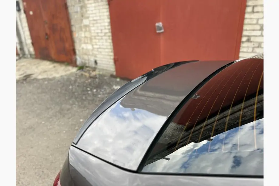 Peugeot 301 2012– Læbespoiler (Sunplex, sort) (118,5 cm x 5,5 cm) Image