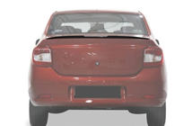Dacia Logan II 2013–2022 Læbespoiler (Sunplex, sort) (118,5 cm x 5,5 cm) foto 3