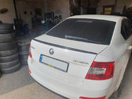 Skoda Octavia III A7 2013–2019 LIP spoilere (Sunplex, sort) (115,4 cm x 6 cm) foto 4