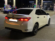 Toyota Corolla 2013–2019 LIP-spoiler (Sunplex, sort) (118 cm * 6,4 cm) foto 4