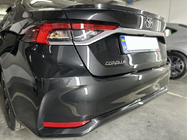Toyota Corolla 2019– Spoilerlæbe LIP (Sunplex, sort) (117,9 cm * 5,5 cm) foto 1