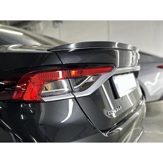 Spoilerlæbe LIP (Sunplex, sort) (117,9 cm * 5,5 cm) Toyota Corolla 2019– foto 4