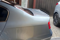 Volkswagen Jetta 2006–2011 LIP-spoiler (Sunplex, sort) (115,8 cm x 6,3 cm) foto 3