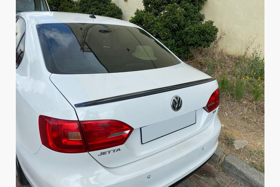 Volkswagen Jetta 2011–2018 LIP-spoiler (Sunplex, sort) (115,8 cm x 6,3 cm) Image