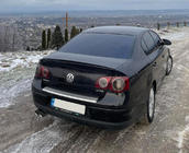 Volkswagen Passat B6 2006–2012 LIP-spoiler (Sunplex, sort) (115,8 cm x 6,3 cm) foto 1
