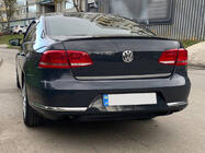 Volkswagen Passat B7 2012–2015 Læbespoiler (Sunplex, sort, til EU) (115,8 cm x 6,3 cm) foto 5