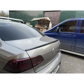 Læbespoiler (Sunplex, sort, til EU) (115,8 cm x 6,3 cm) Volkswagen Passat B7 2012–2015 foto 3