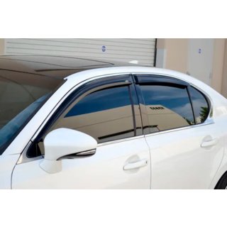 Vindafvisere med kromliste (4 stk., HIC) Lexus GS 2011–2020 foto 1