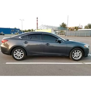 Vindafvisere til sideruder med kromliste SD (4 stk., HIC) Mazda 6 2012–2024 foto 1