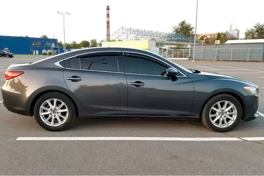 Mazda 6 2012–2024 Vindafvisere til sideruder med kromliste SD (4 stk., HIC) Image