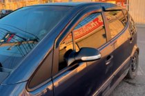 Mercedes A-klasse W168 1997–2004 Vindafvisere Short (4 stk., HIC) foto 5