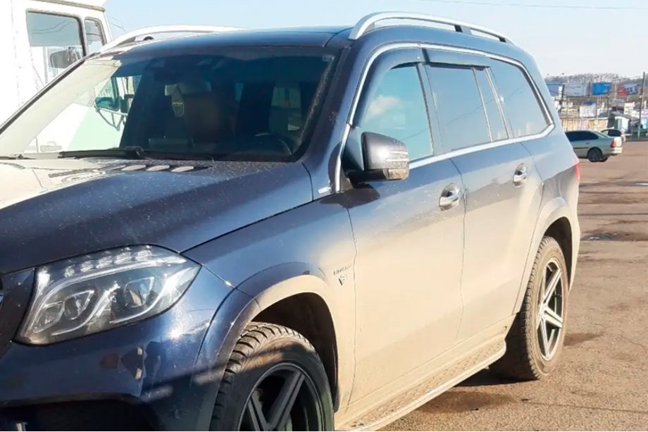 Mercedes GLE W167 2018– Vindafvisere med kromliste (4 stk., HIC) Image