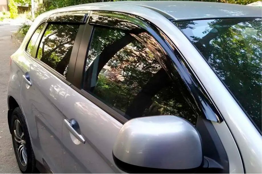 Mitsubishi ASX 2010–2023 Vindafvisere til sideruder (4 stk., HIC) Image