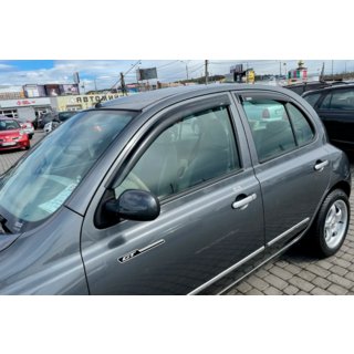 Vindafvisere til sideruder (4 stk., HIC) Nissan Micra K12 2003–2010 foto 1