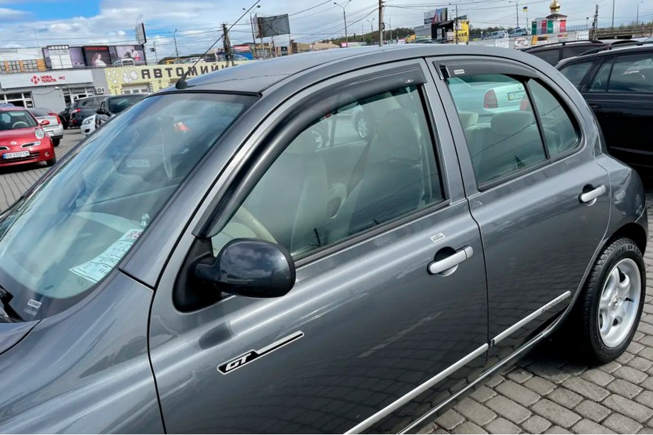 Nissan Micra K12 2003–2010 Vindafvisere til sideruder (4 stk., HIC) Image